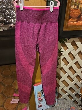 Victoria's Secret Pink Heathered Active Leggings